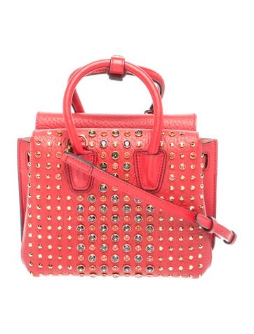 MCM Leather Milla Tote