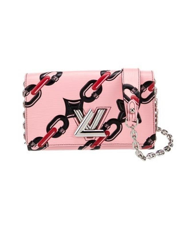 Louis Vuitton Vuitton Epi Leather Twist Wallet On Chain