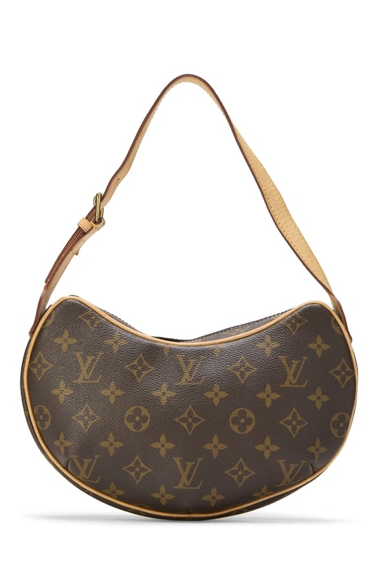 Monogram Canvas Croissant PM