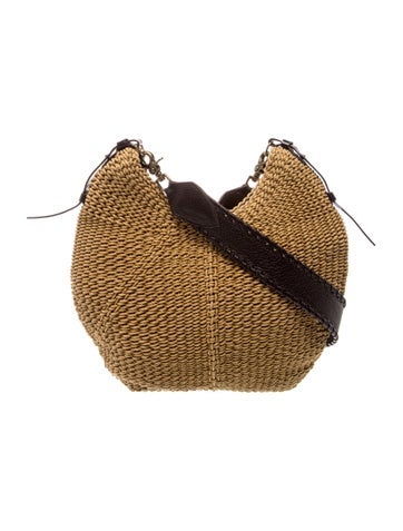 Raffia Shoulder Bag Vintage