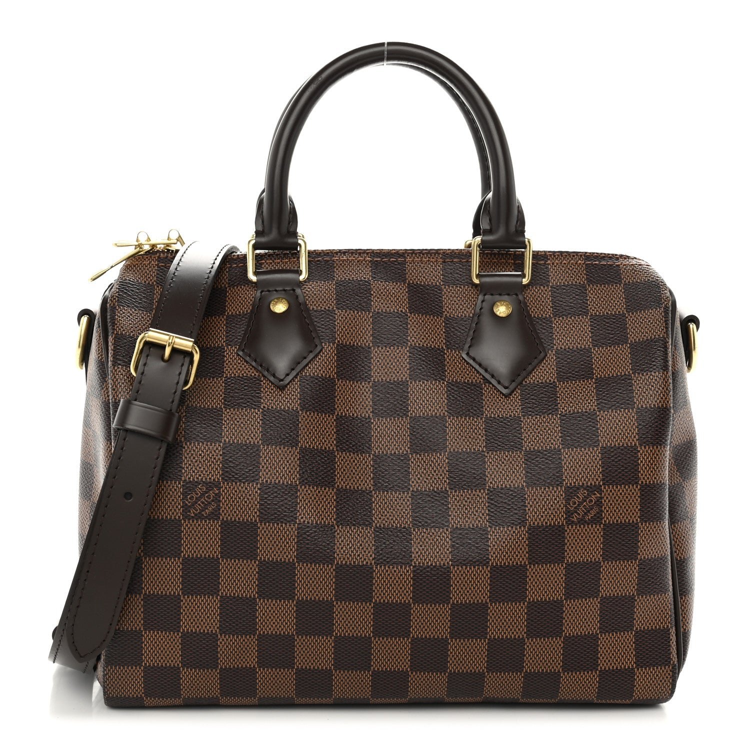 Damier Ebene Speedy Bandouliere 25