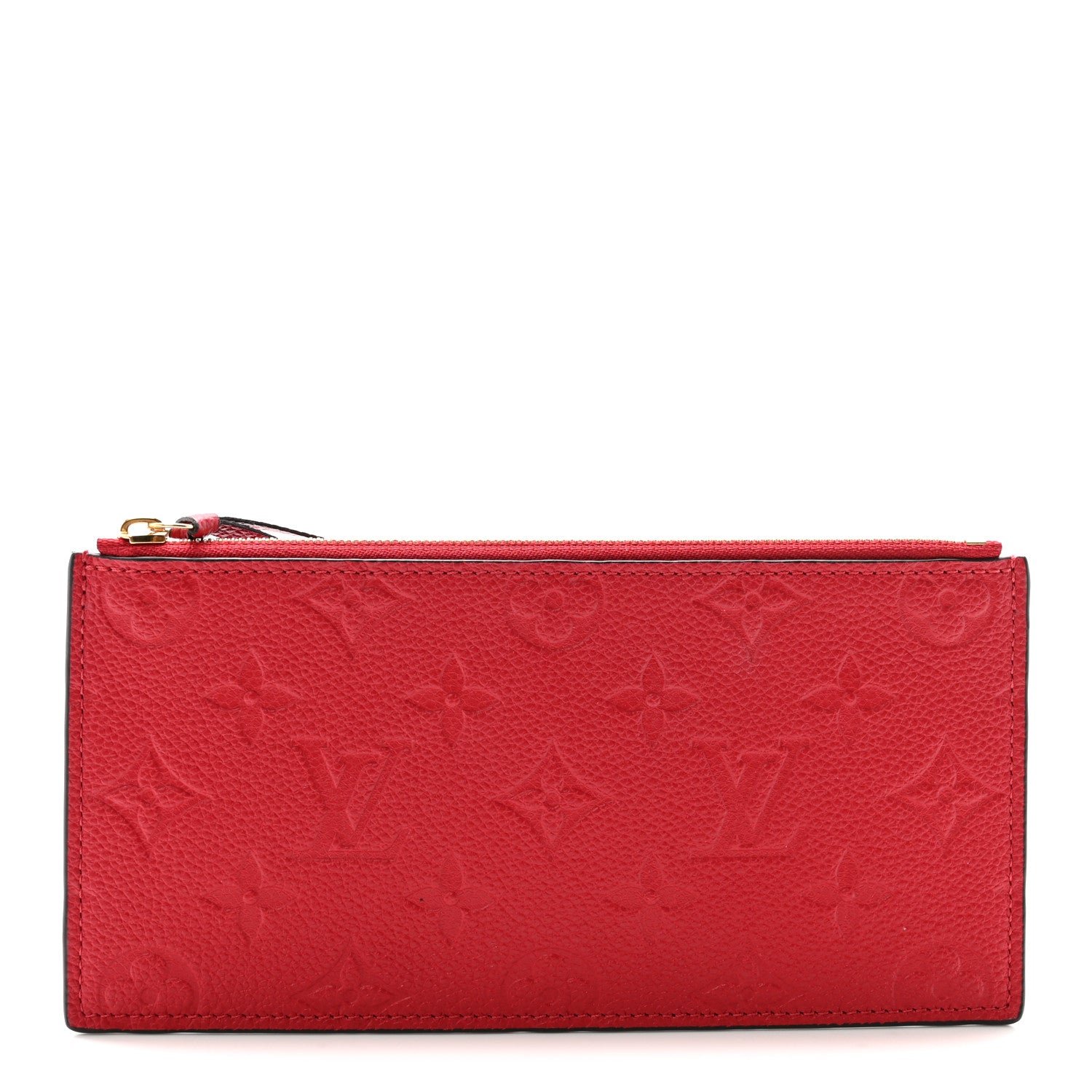 Louis Vuitton Empreinte Felicie Chain Wallet Zippered Insert Cherry