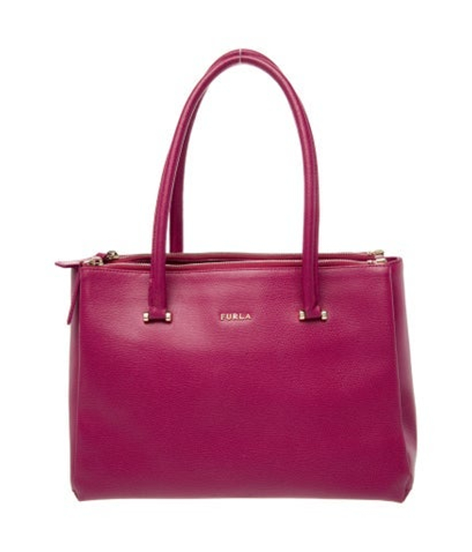 Furla Leather Top Handle Bag