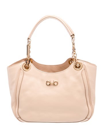 Leather Top Handle Bag