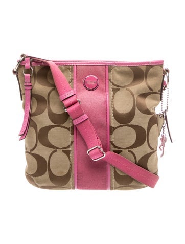 Jacquard Crossbody Bag