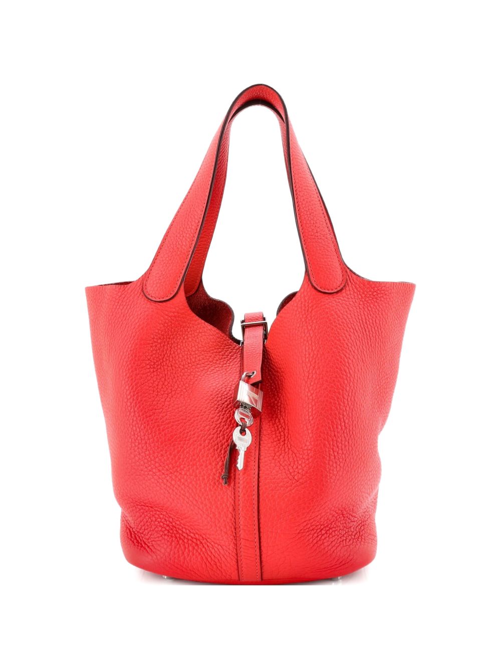 Hermes Picotin Lock Bag Clemence MM bucket bag