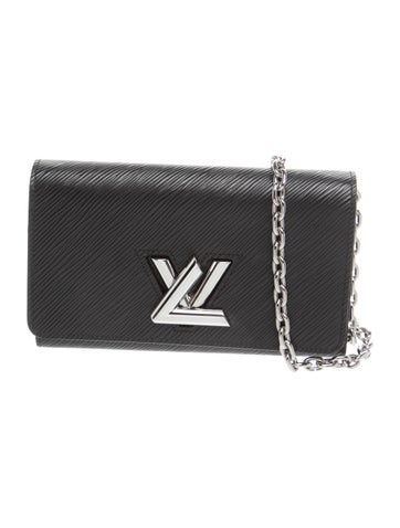 Epi Leather Twist Wallet on Chain