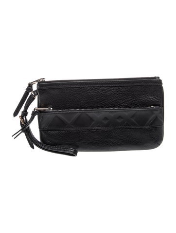 Burberry Leather Clutch