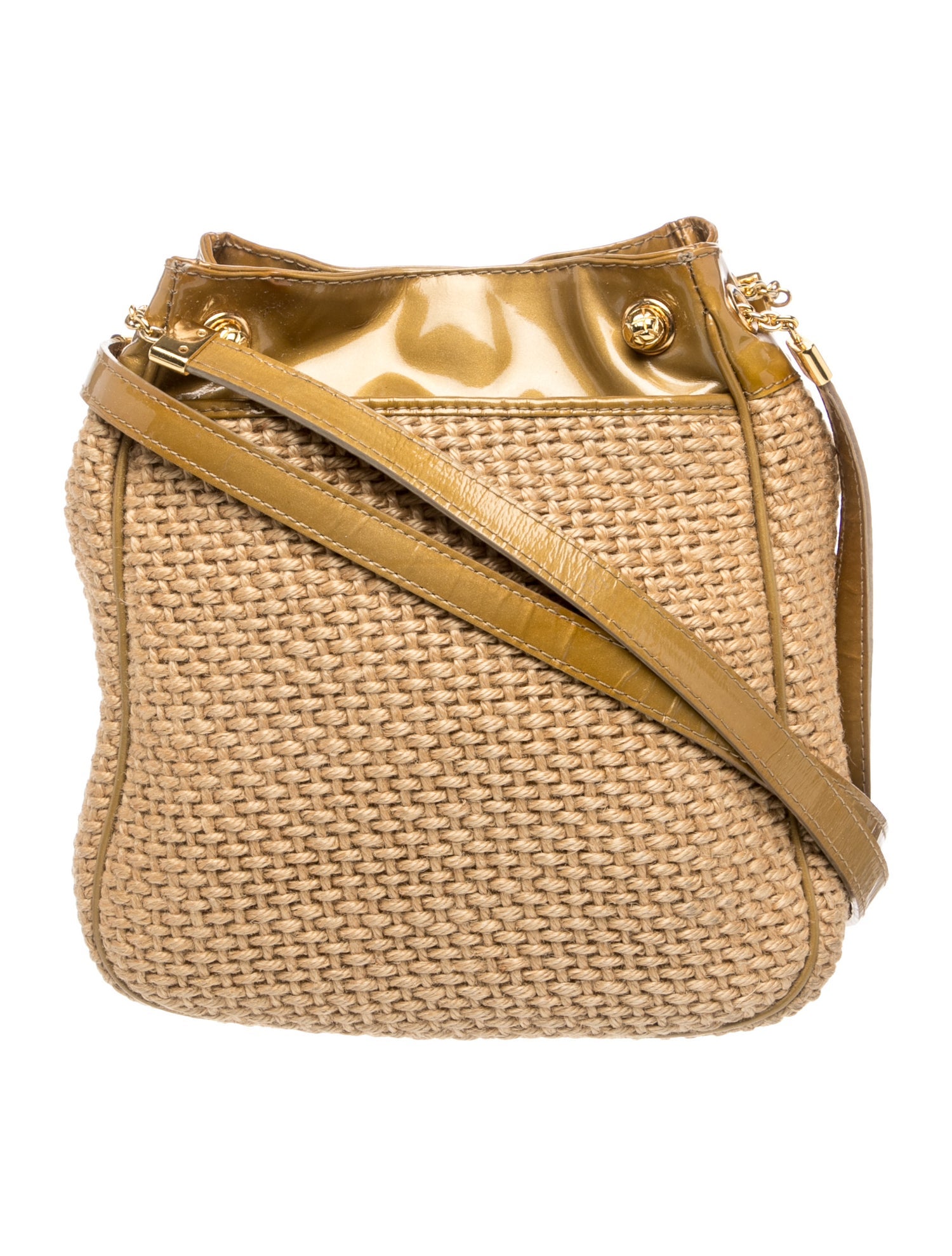 Raffia Shoulder Bag Vintage