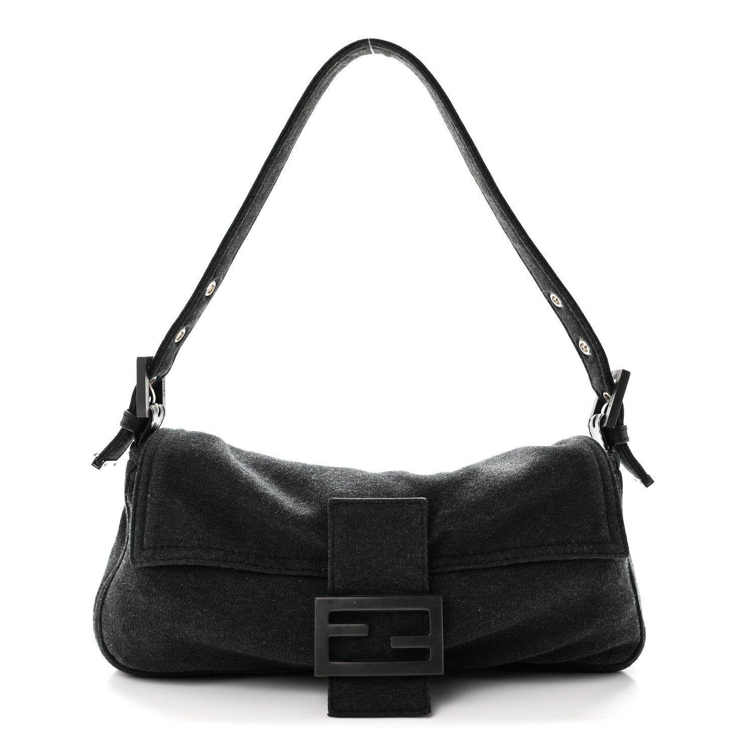 Fendi Jersey Baguette Grey