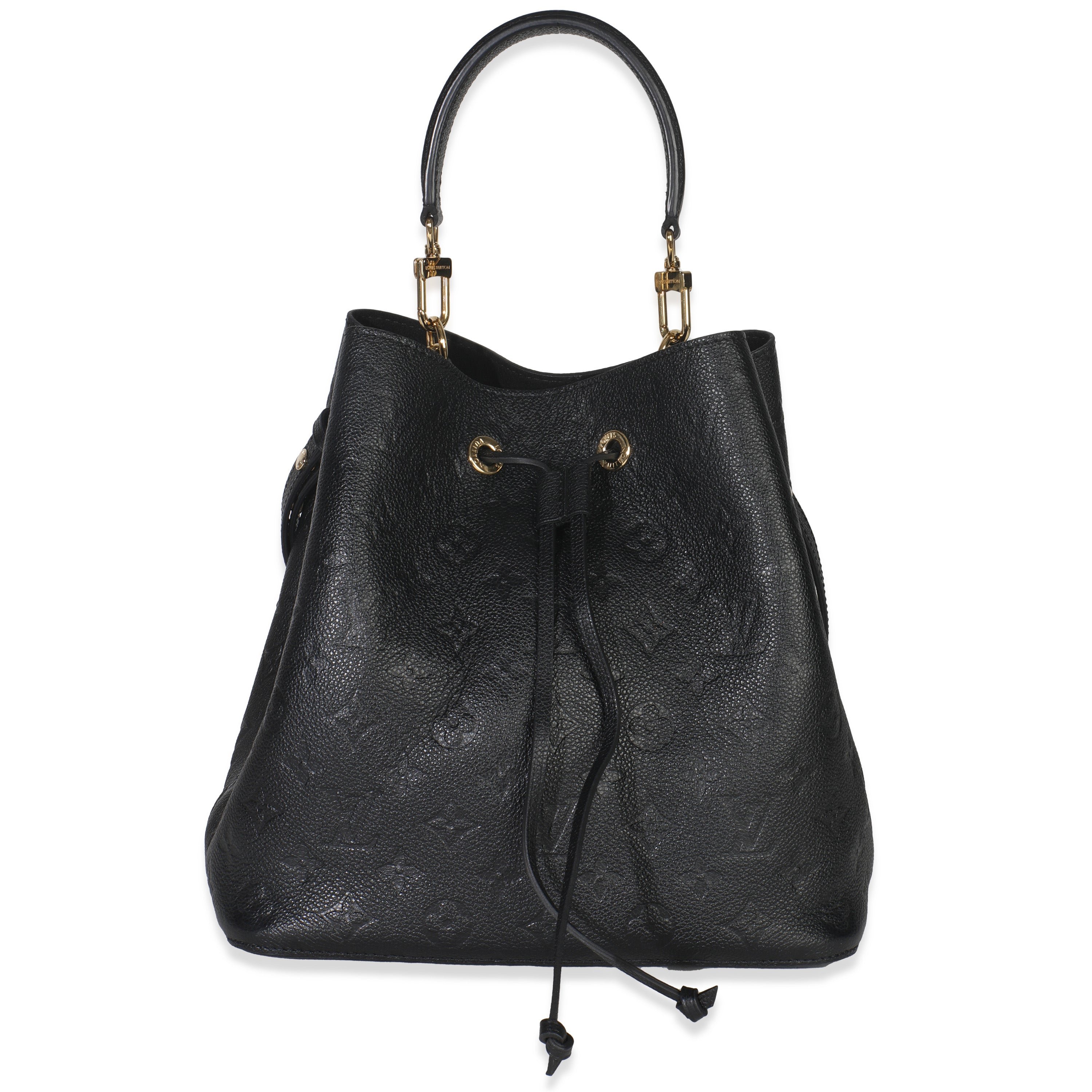 Louis Vuitton Black Monogram Empreinte Neonoe MM