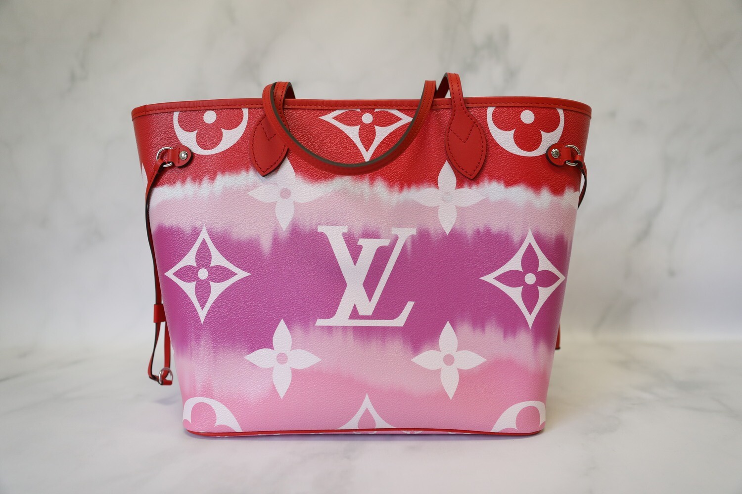 Louis Vuitton Louis Vuitton Escale Neverfull Red Pink, New in Dustbag (No Pouch) MA001