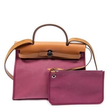 Hermes Canvas Herbag Zip