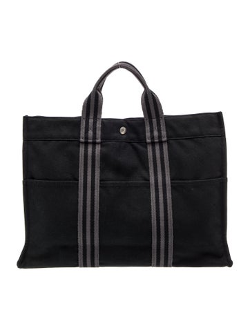 Hermes Toile Fourre-Tout MM