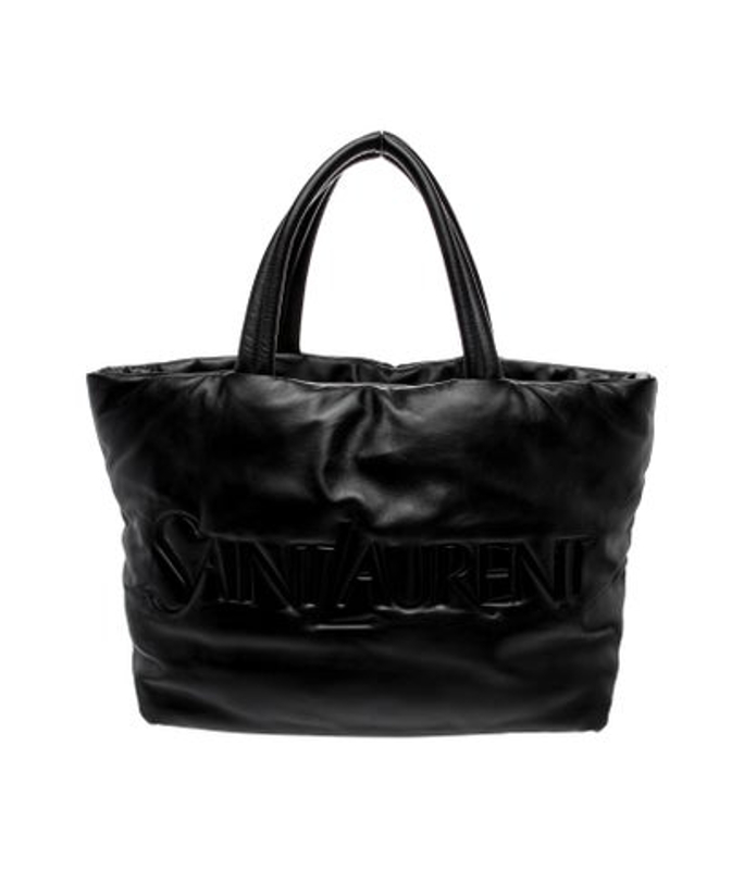 Saint Laurent Laurent Leather Puffer 2023