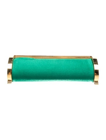 Carolina Herrera Velvet Clutch