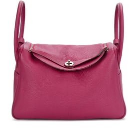 Hermes Rubis Clemence Lindy 34 Palladium Hardware, 2011