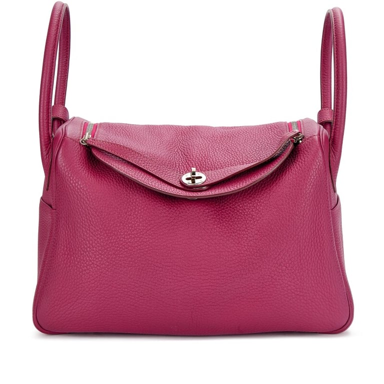 Hermes Rubis Clemence Lindy 34 Palladium Hardware, 2011