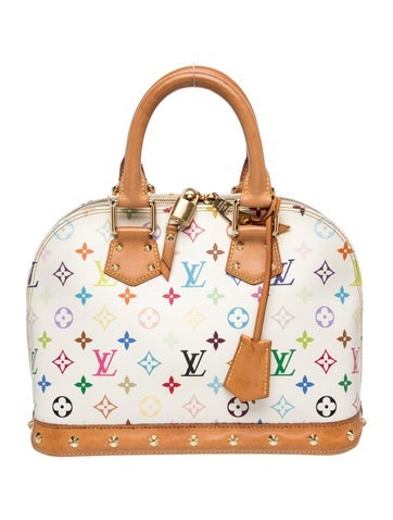 Multicolore Monogram Alma PM