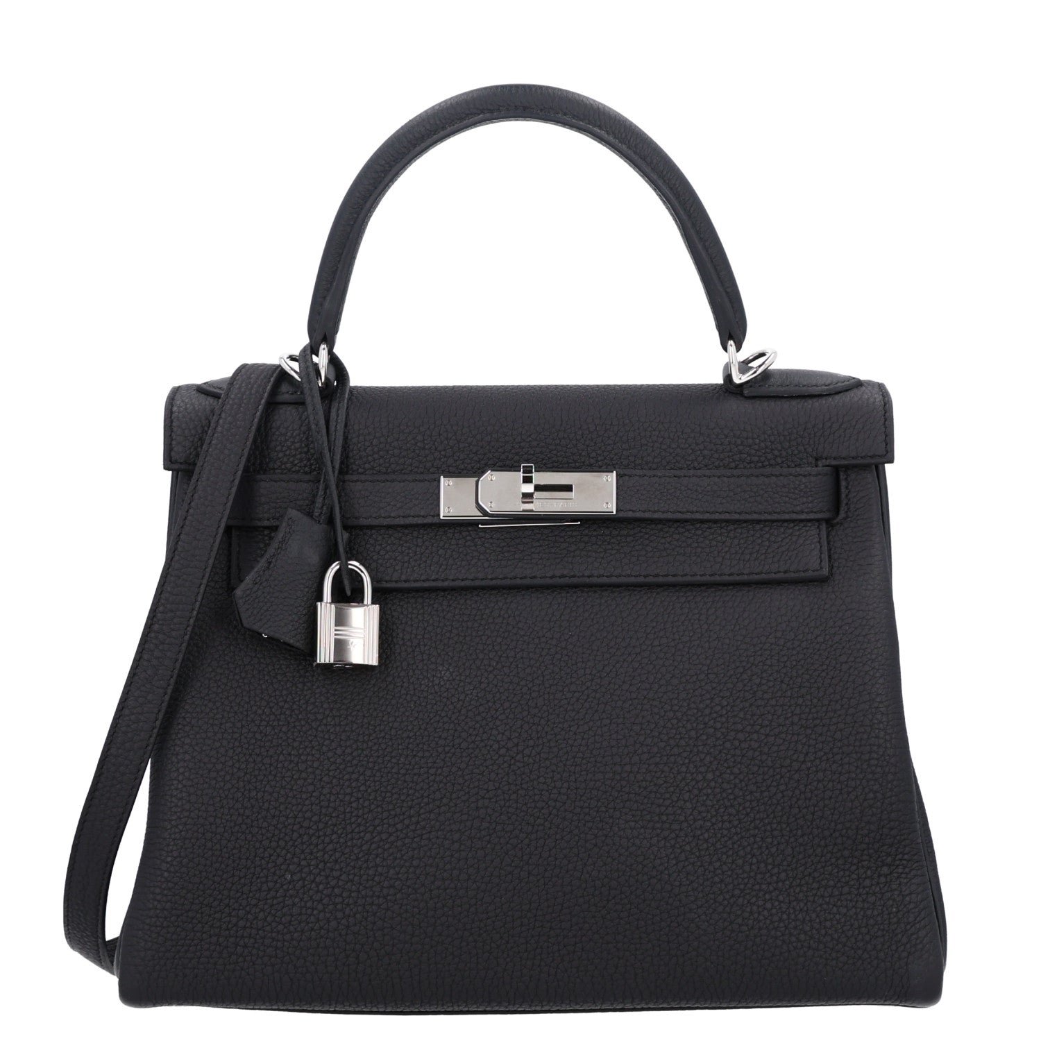 Hermes Togo Kelly Retourne 28 Black