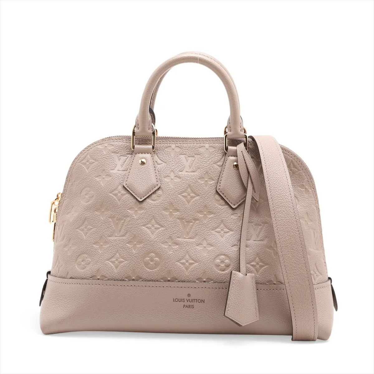 Louis Vuitton monogram empreinte Neo Alma PM M44885 Beige There was an RFID resp
