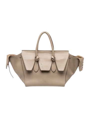 Leather Tie Tote Medium
