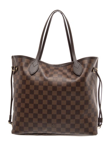 Damier Ebene Neverfull w/Pouch MM