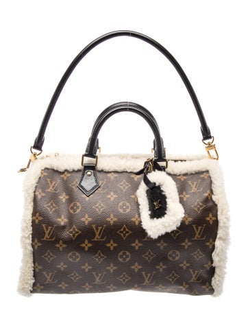 LV Monogram Speedy Soft Teddy 30