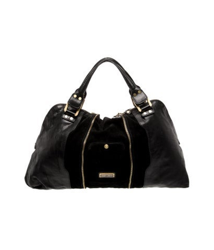 Jimmy Choo Choo Leather Top Handle Bag