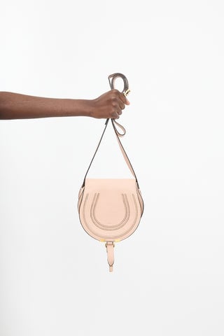 Chloe Leather Mini Marcie Bag