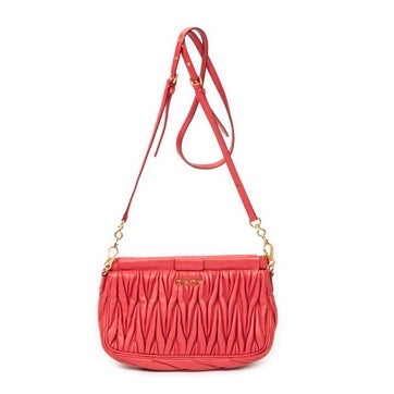 Leather Mini Frame Clutch