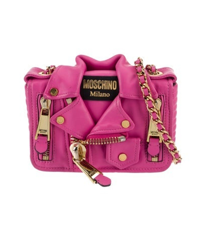 Moschino Leather Shoulder Bag