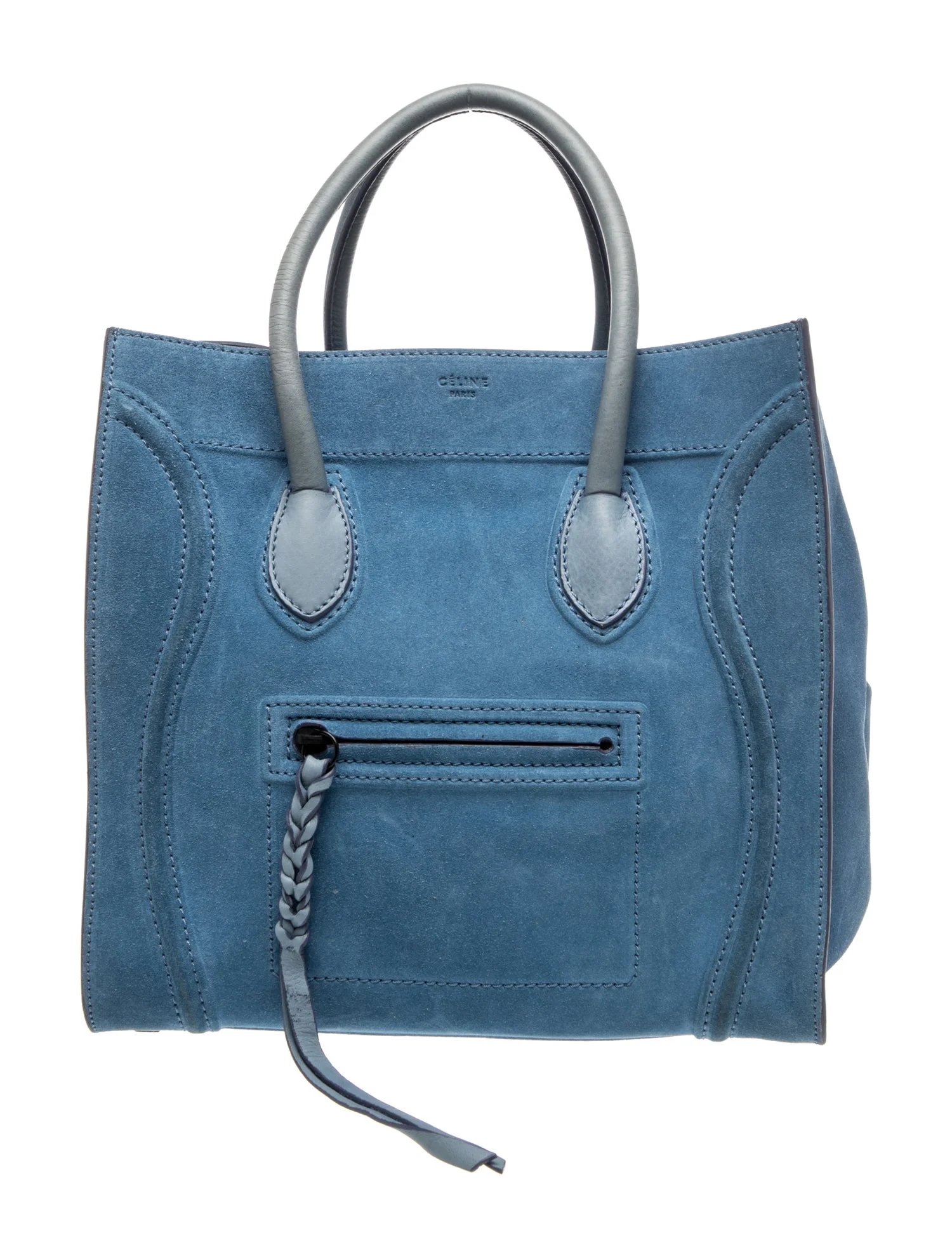 Suede Luggage Phantom Medium Vintage