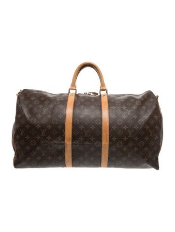 LV Monogram Keepall Bandouliere 55 Vintage