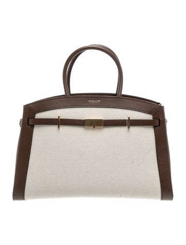Leather Top Handle Bag