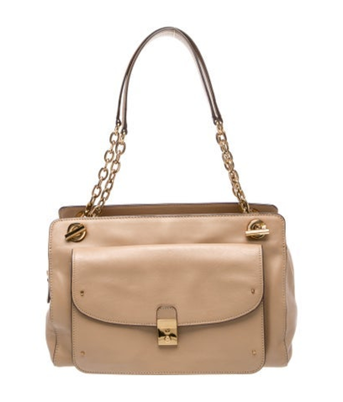 Tory Burch Burch Leather Shoulder Bag