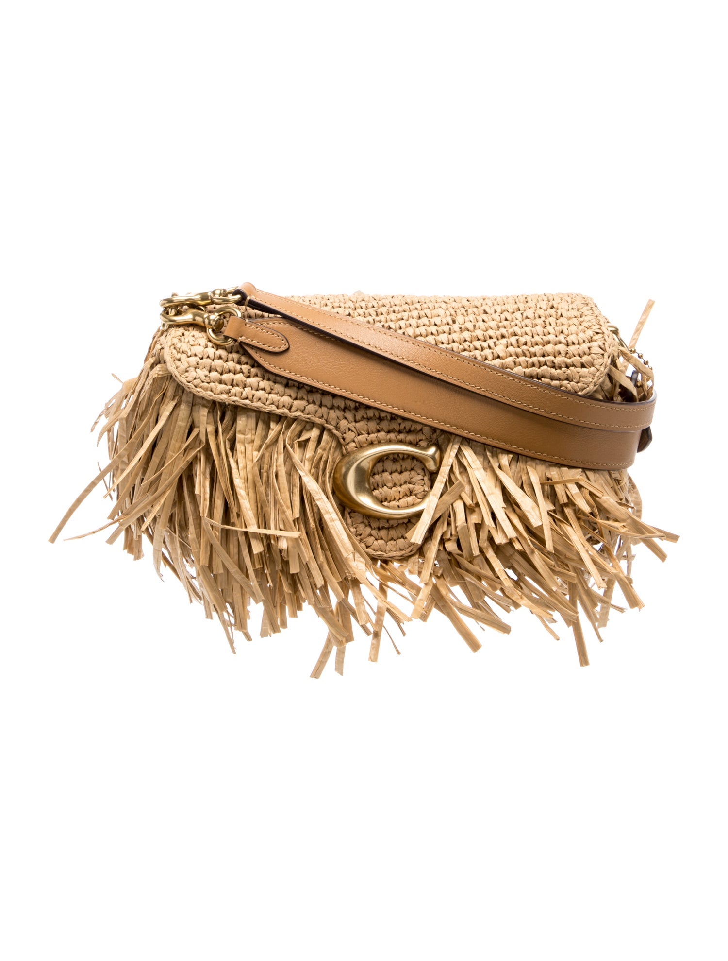 Coach Raffia Shoulder Bag