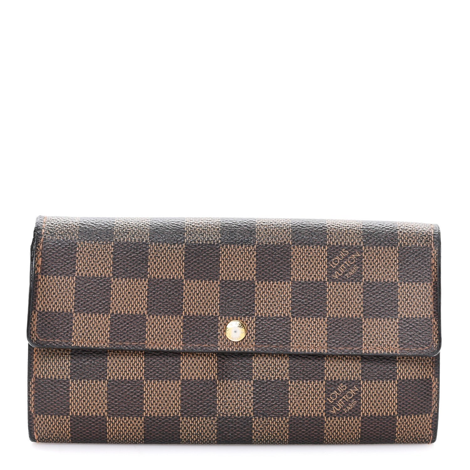 Louis Vuitton Damier Ebene Sarah Wallet