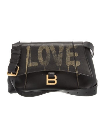Leather Saint Laurent Downtown Small