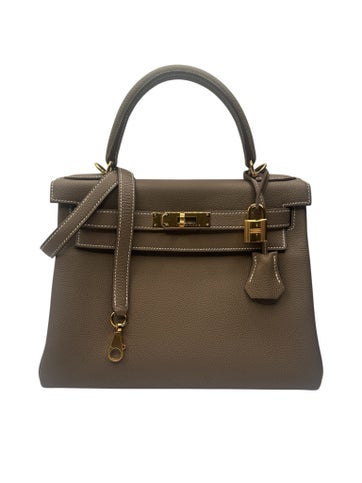 Epsom Leather Kelly 28