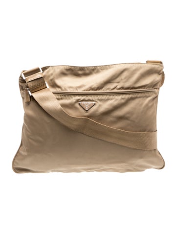 Tessuto Nylon Messenger Bag