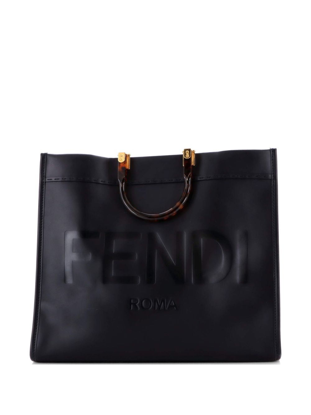 Sunshine Shopper Leather Large tote bag