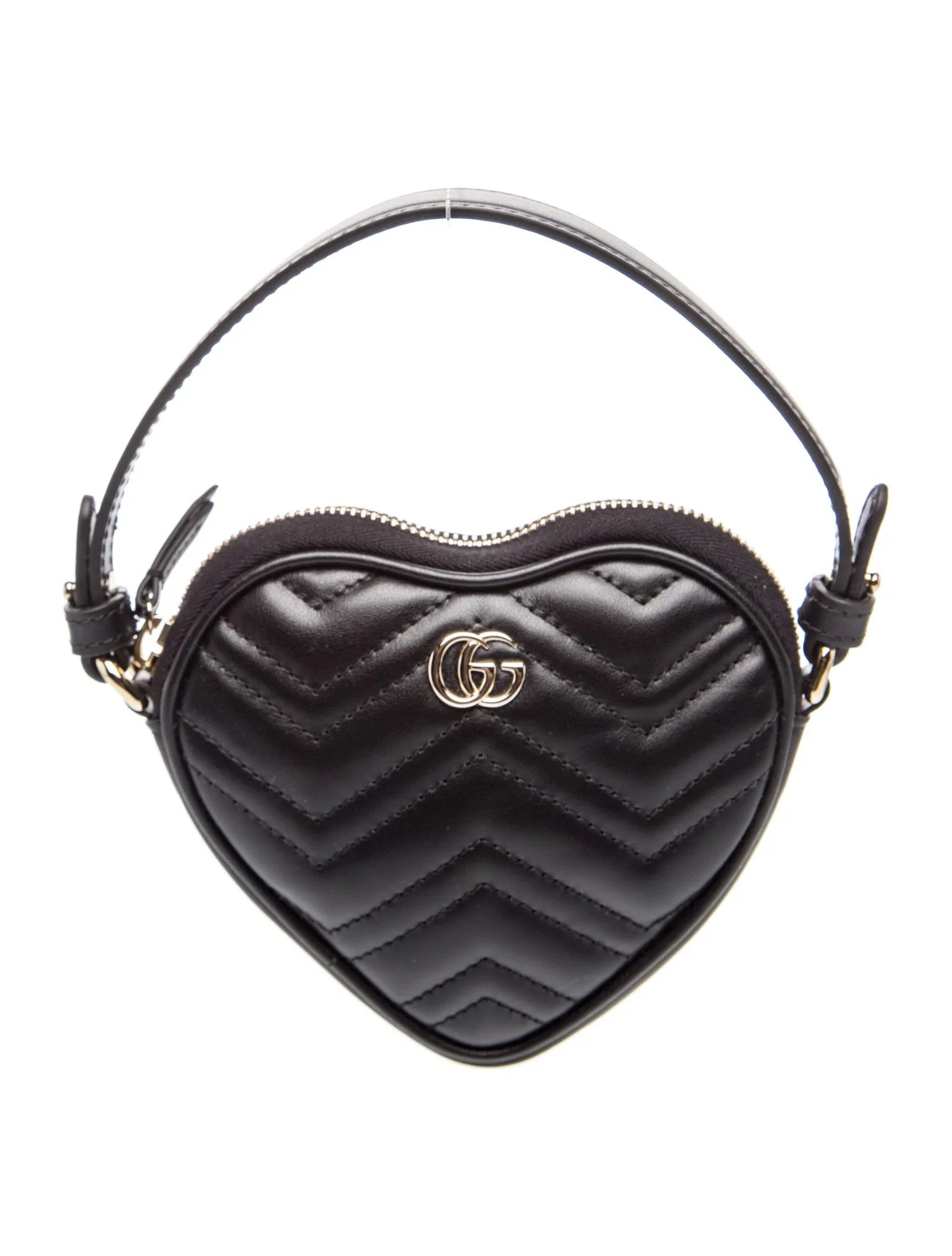 Leather Marmont Heart Bag