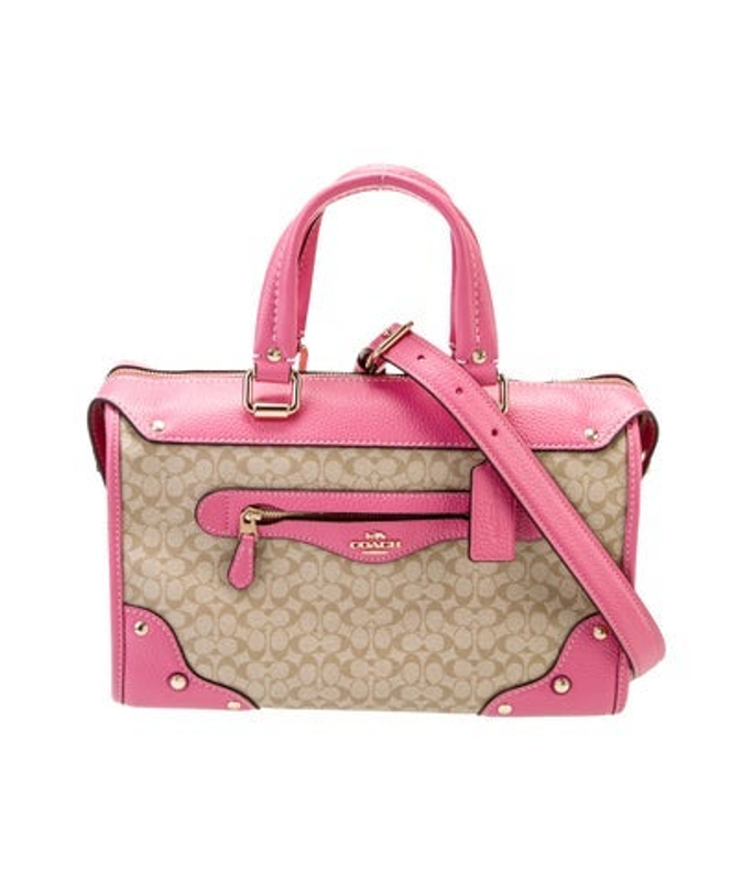 Coach Leather Top Handle Bag W Tags
