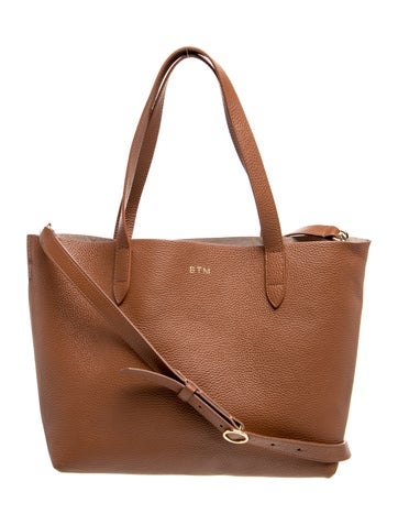 Leather Top Handle Bag