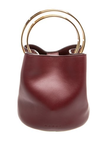 Marni Leather Top Handle Bag