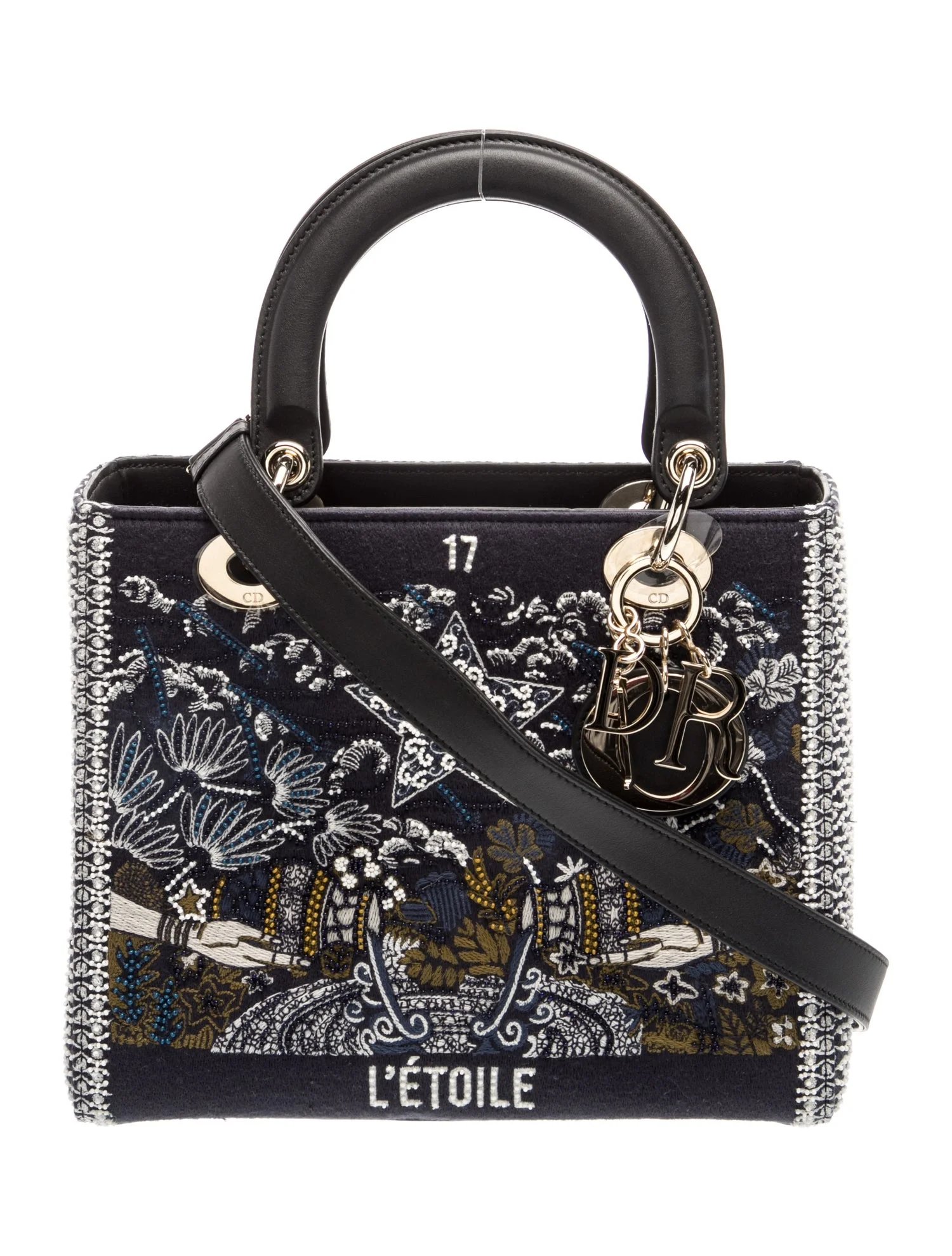 Canvas Lady Dior Medium