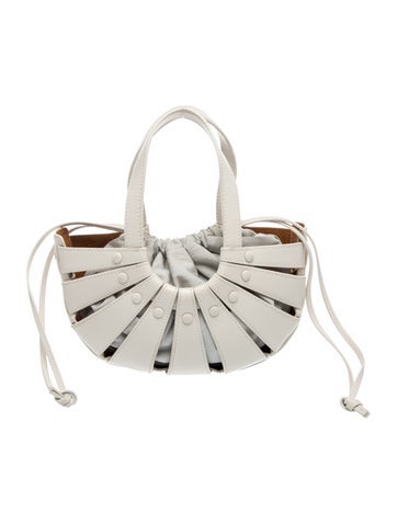 Bottega Veneta Leather Shell Small