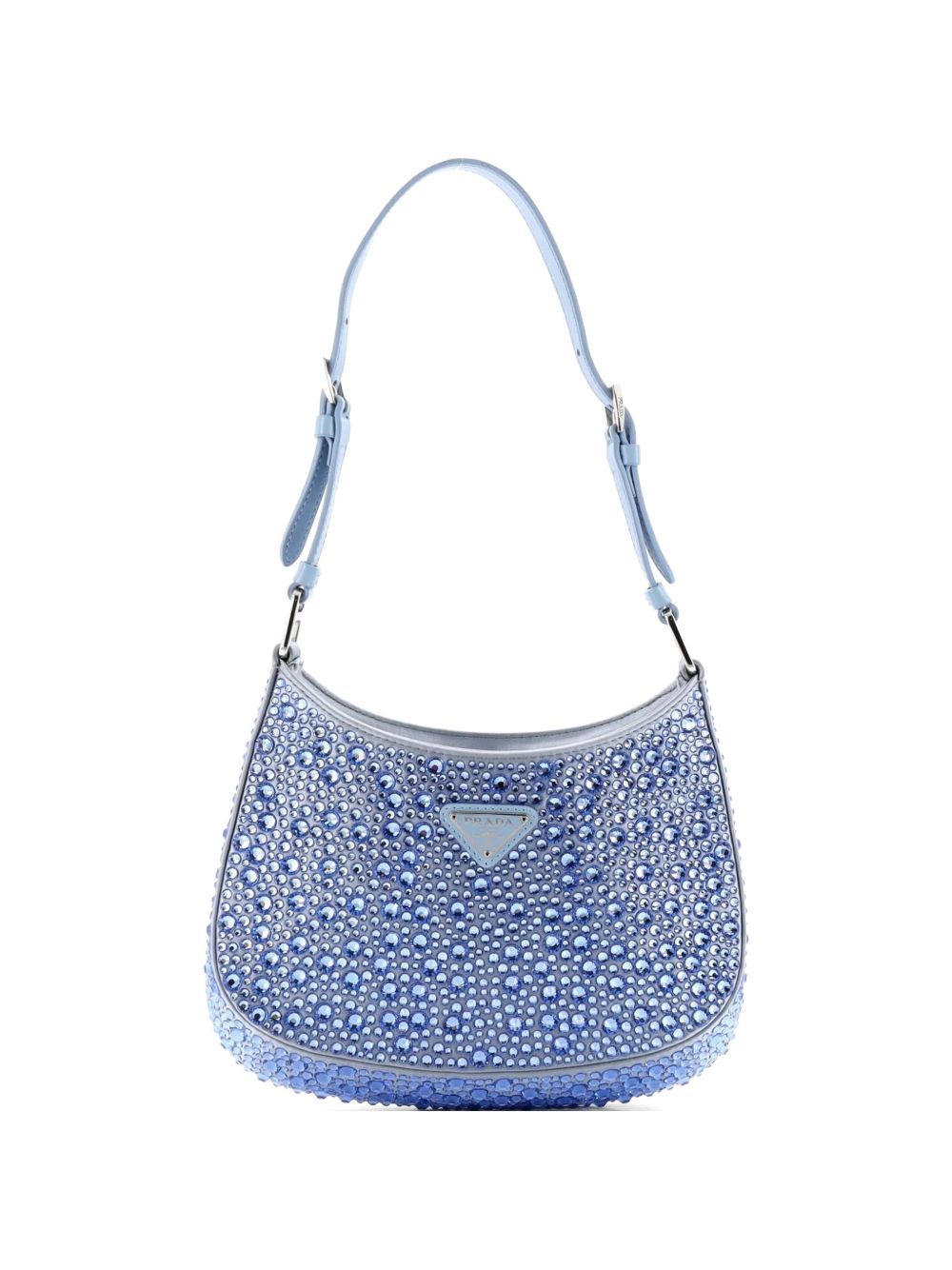 Cleo Shoulder Bag Crystal Embellished Satin Small crossbody bag