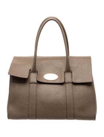 Leather Top Handle Bag